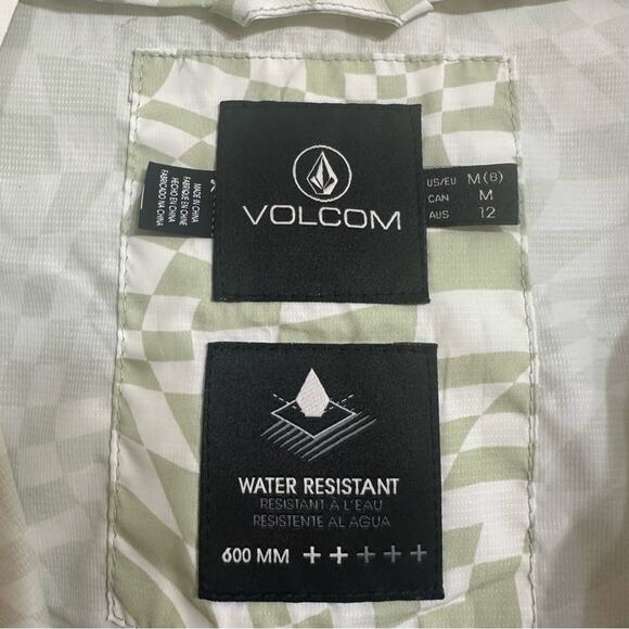 VOLCOM Earth Tripper Windbreaker II, Sage Green, Water Repellant, Packable, M - Picture 10 of 16